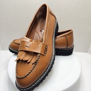 Seven7 Chunky Sienna Loafers Women's Size 10 Y2K Style New No Tassels Cheap!